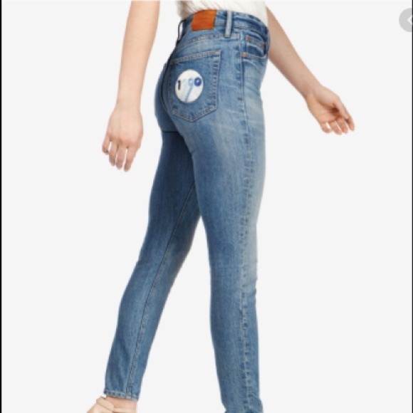 Lucky Brand Bridgette High Rise Skinny Jeans 1990 - Picture 6 of 11